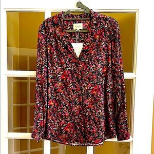 Sezane Floral Blouse- Florence shirt